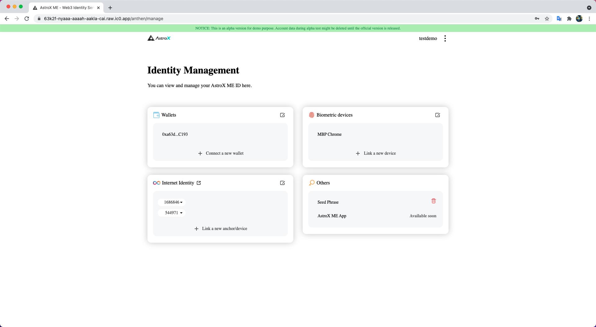 homepage